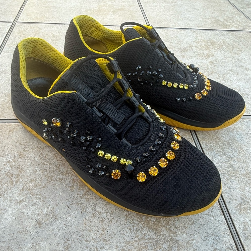 PRADA Americas Cup CRYSTAL Sneakers - Picture 10 of 16